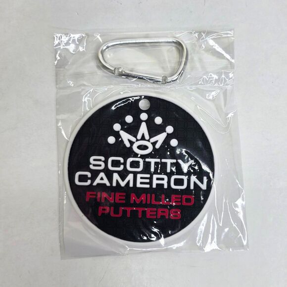 Scotty Cameron Titleist Golf Ball Putting Disc White Black - NEW - Picture 4 of 5